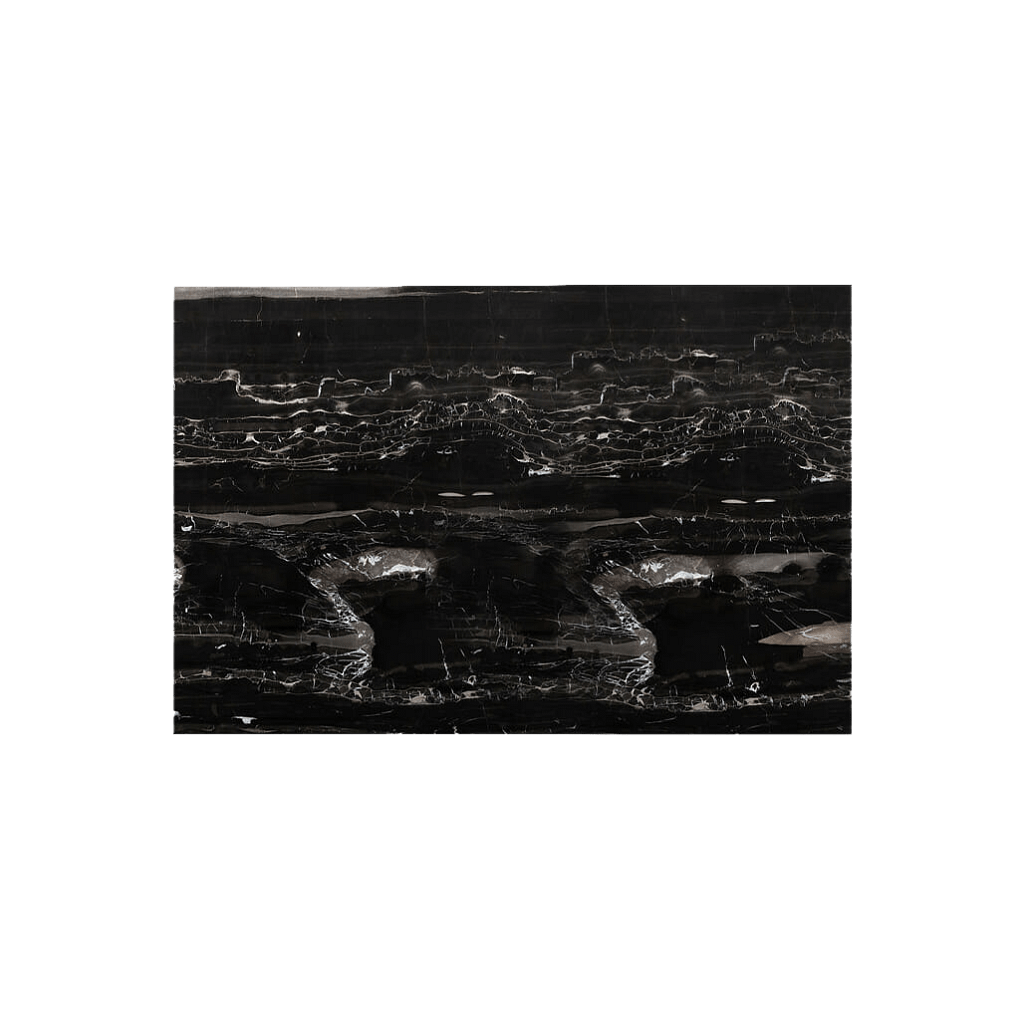 Adele rectangle black table top