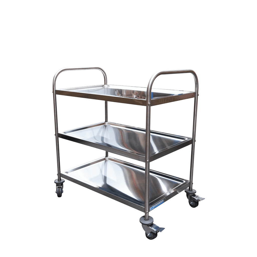 stainless steel trolley