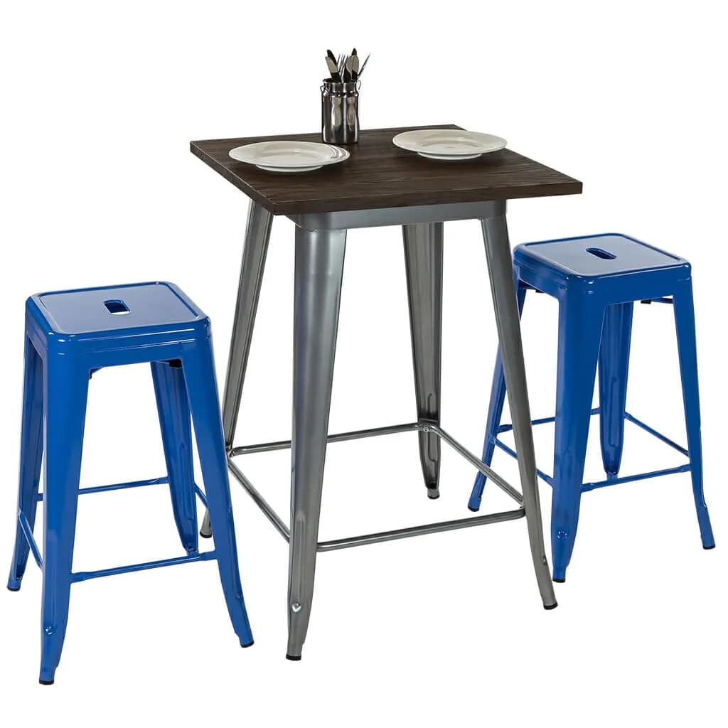 Replica Tolix Counter Height Tables 60 x 60cm - Image 4