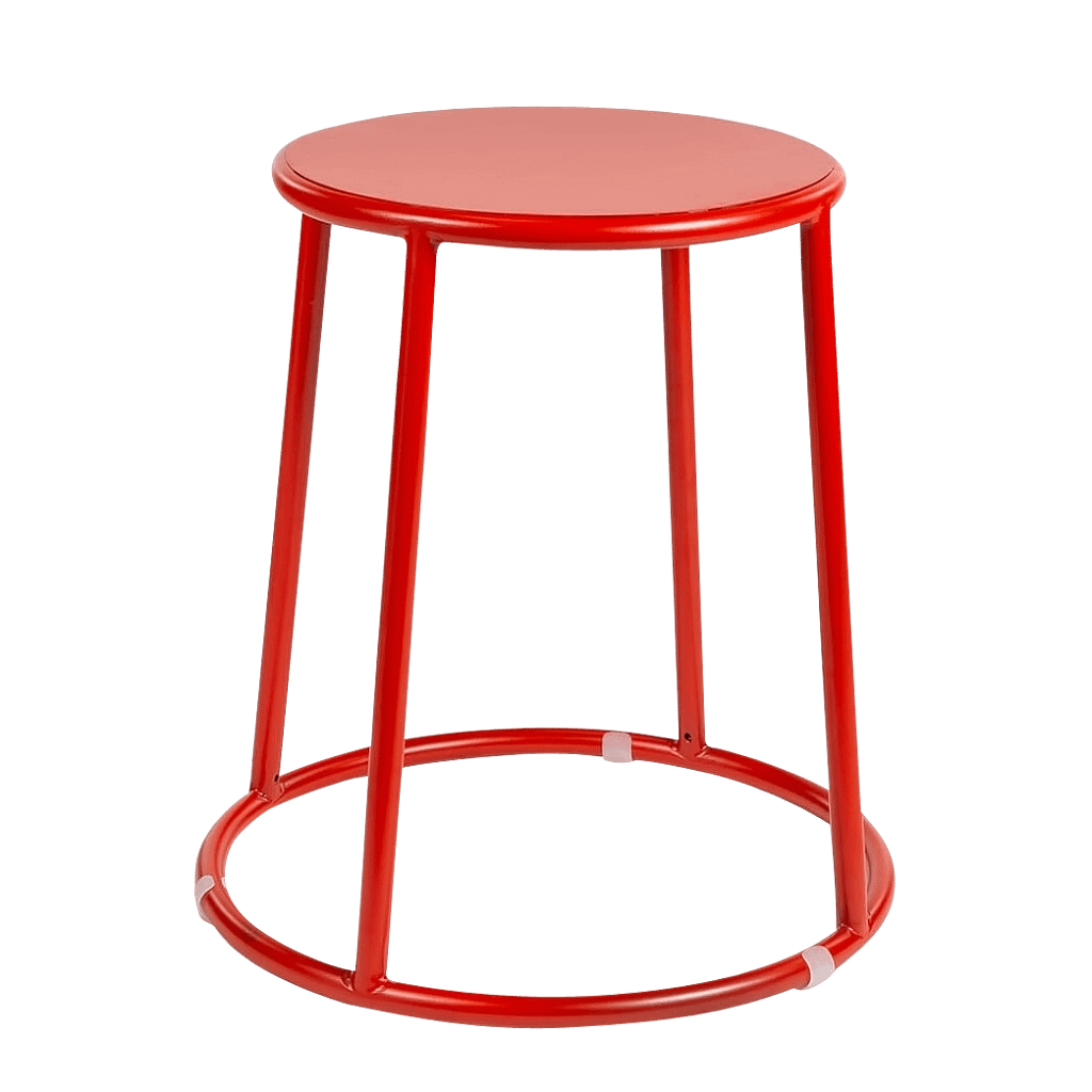 Bongo Low Stool Red