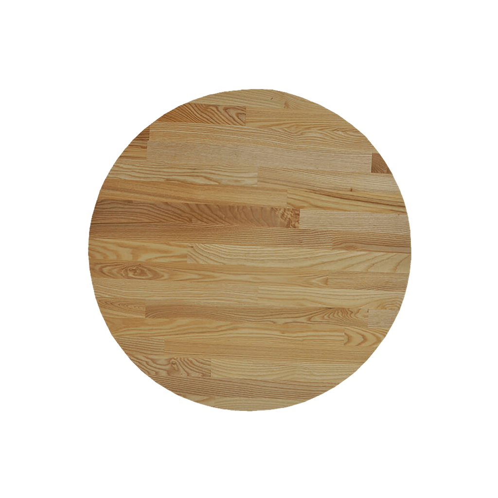 Round Rafael Hardwood Table Tops Ash >