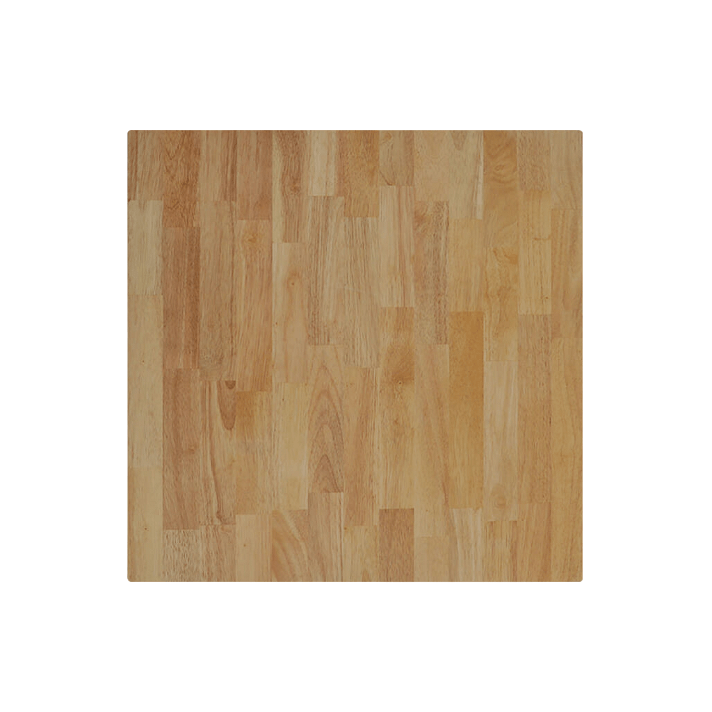 Square Rafael Timber Table Tops Rubberwood >