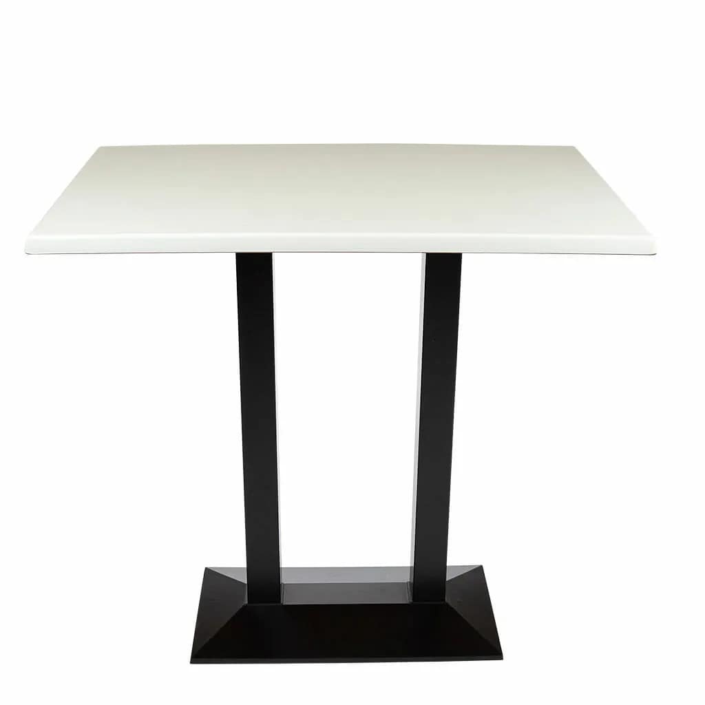 Rectangle Ricardo High Pressed Resin Table Tops White - Image 3