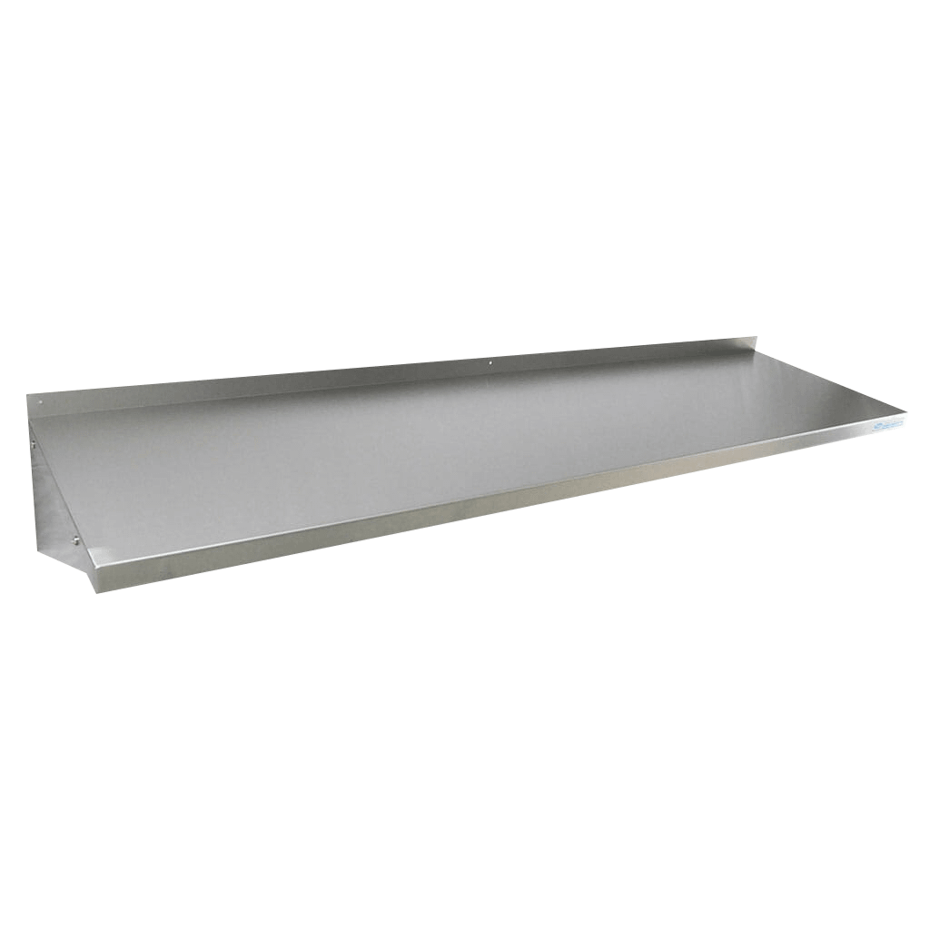 stainless steel wall mounted shelf