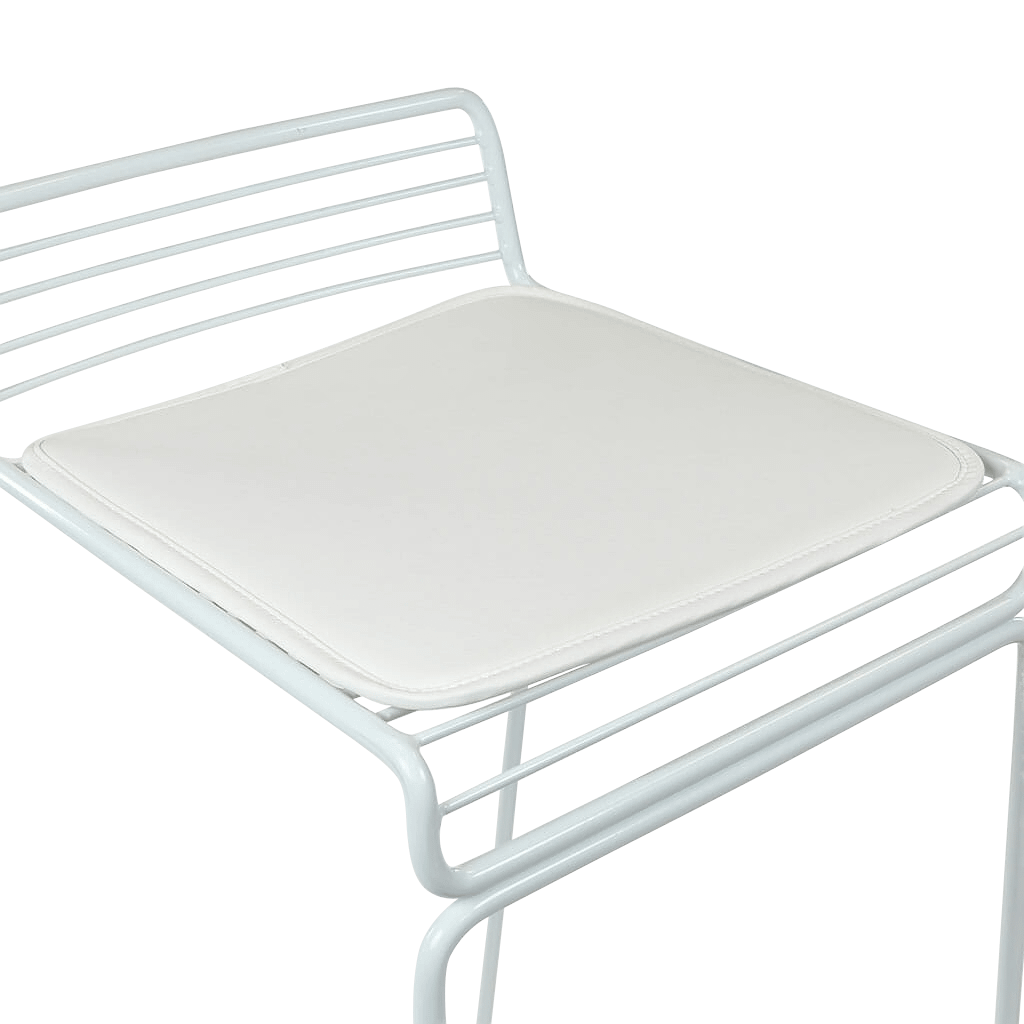 sienna bar stool cushions white
