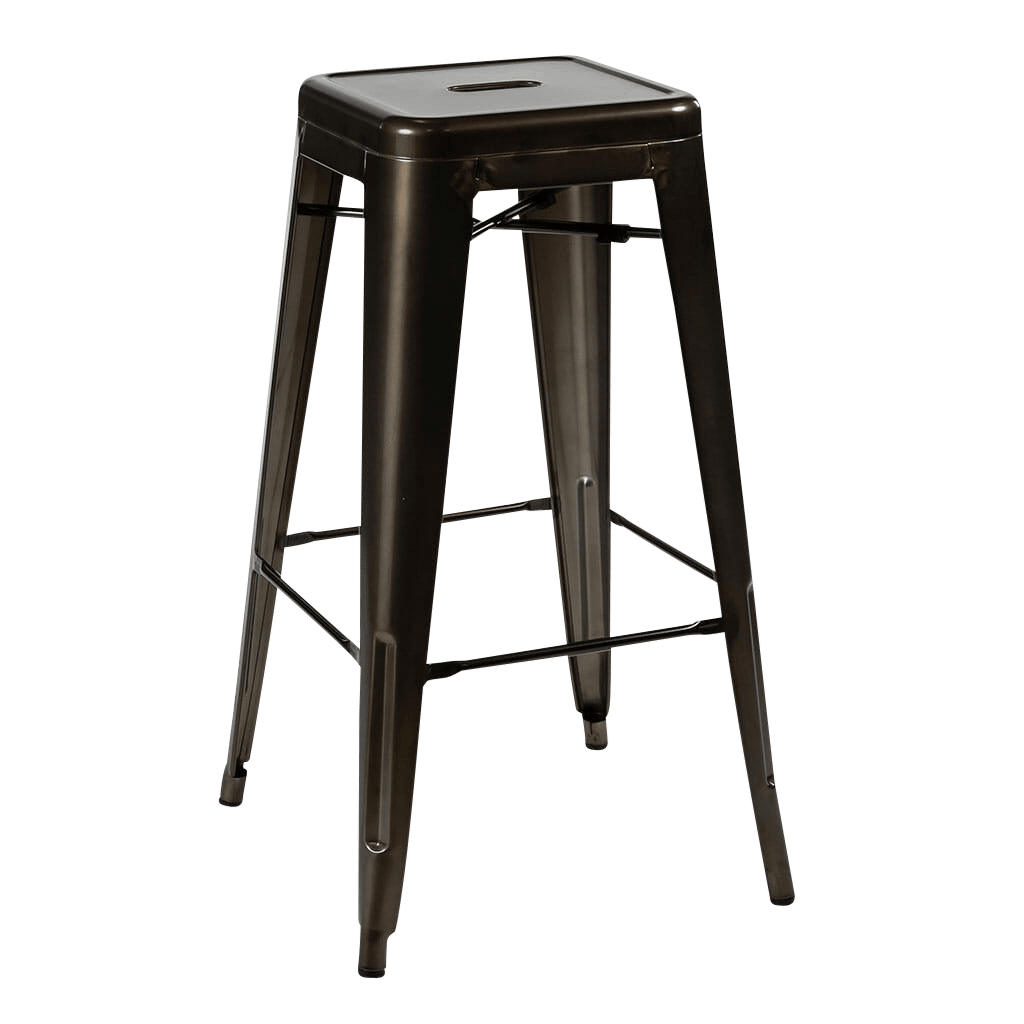 tolix bar stool rust