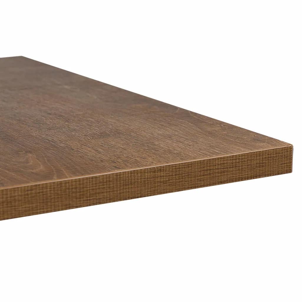 Square Ciro Melamine Table Top, Walnut - Image 2