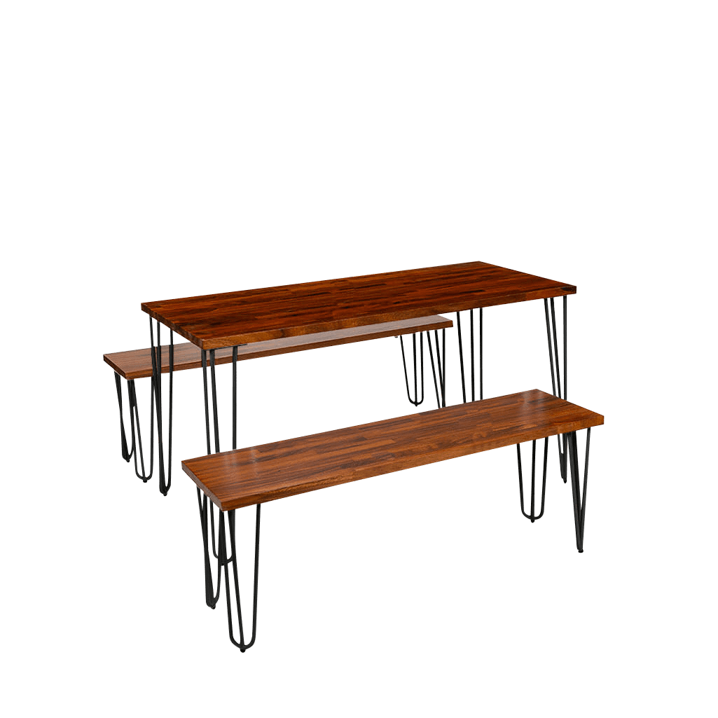 Bench Seat Walnut 150 X 35cm - Image 5