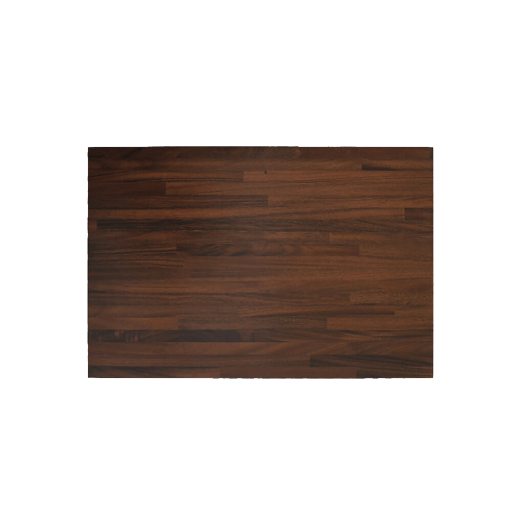 Rectangle Rafael Hardwood Timber Table Tops Walnut - Image 1