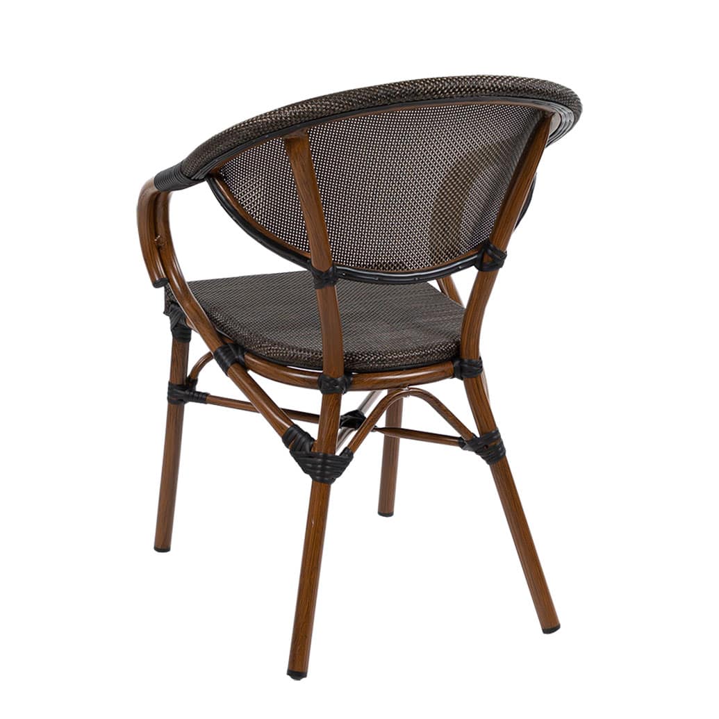 French Bistro Outdoor Cafe Armchair - Image 3