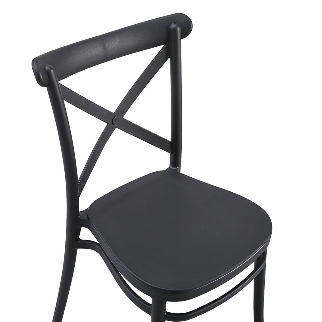 Polypropylene Provincial Crossback Chair (Extra Strong) - Image 4