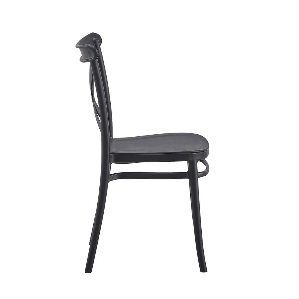 Polypropylene Provincial Crossback Chair (Extra Strong) - Image 2