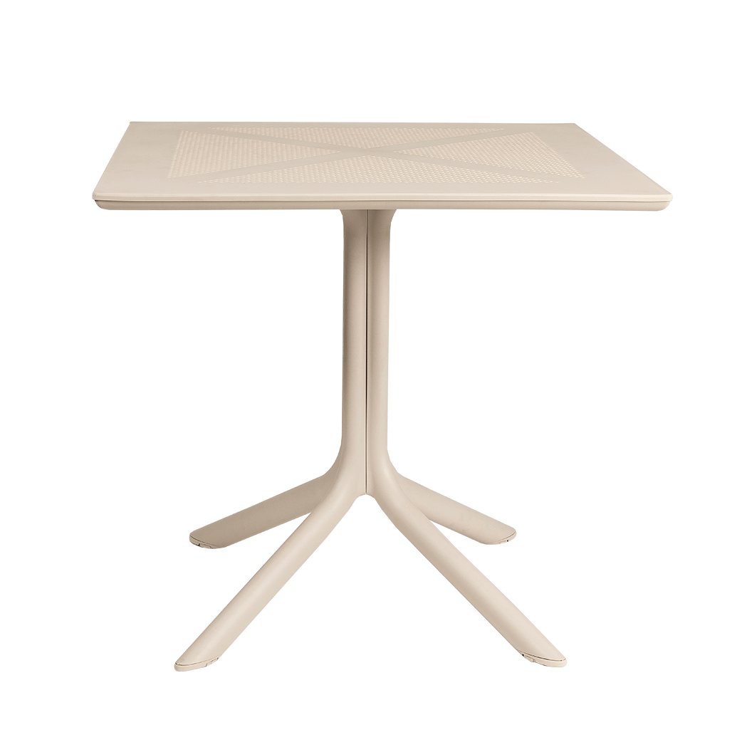 VERA80SQ-Cream-Front-Chairforce1 Vera Square Outdoor Table 80cm - Image 1