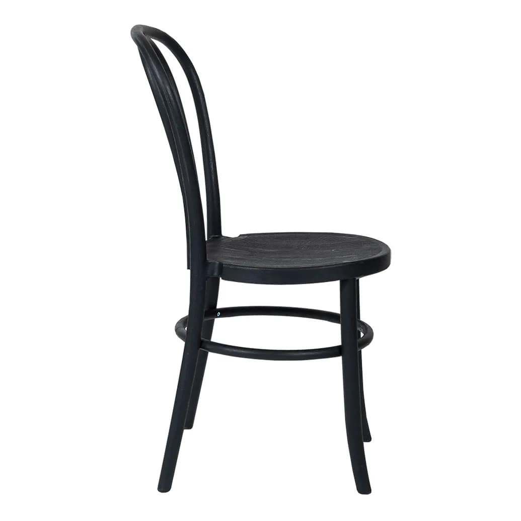 Polypropylene Brigitte Chair with Timber Grain - Image 2