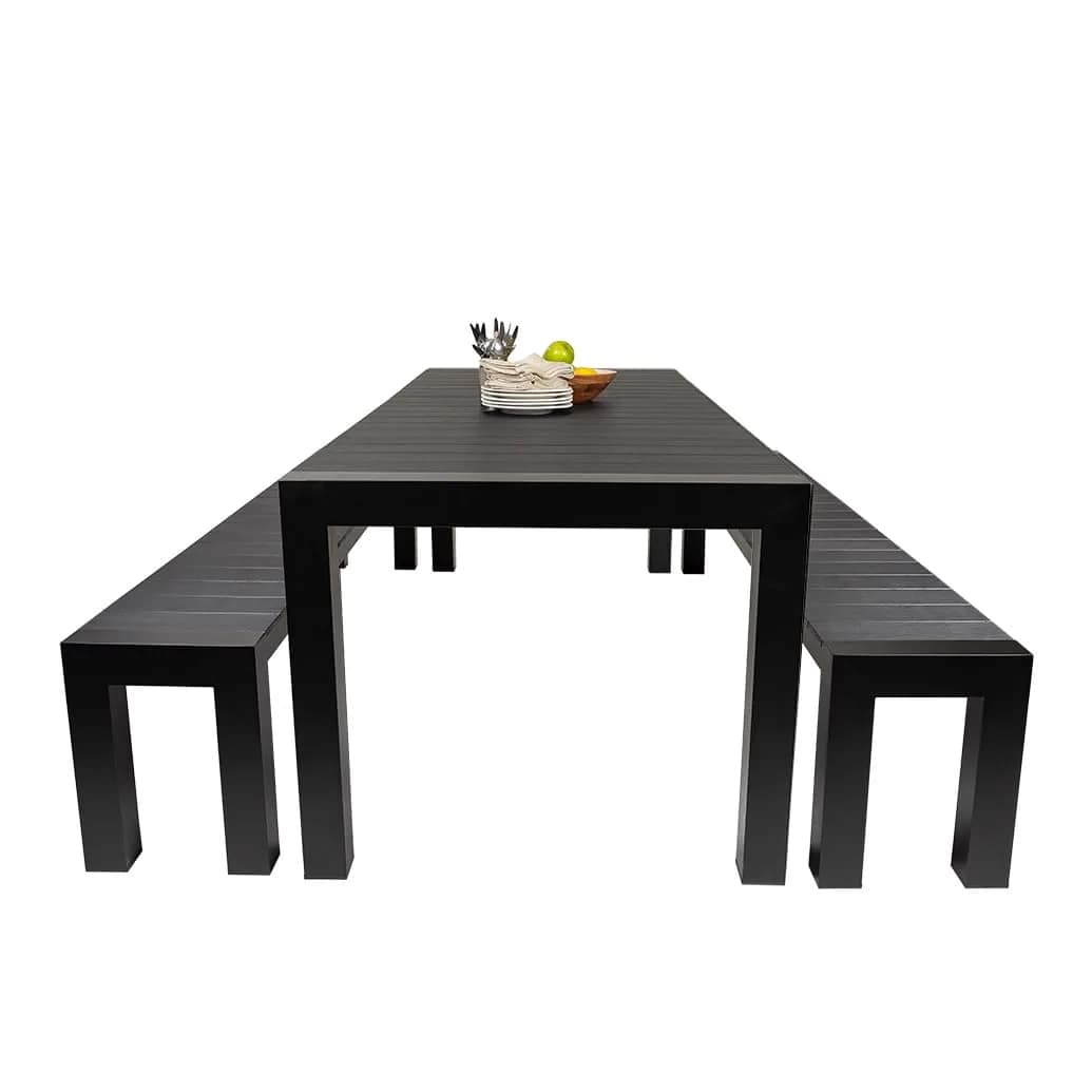 Cannes Aluminium & Polywood Outdoor Dining Table 230 x 90cm - Image 18