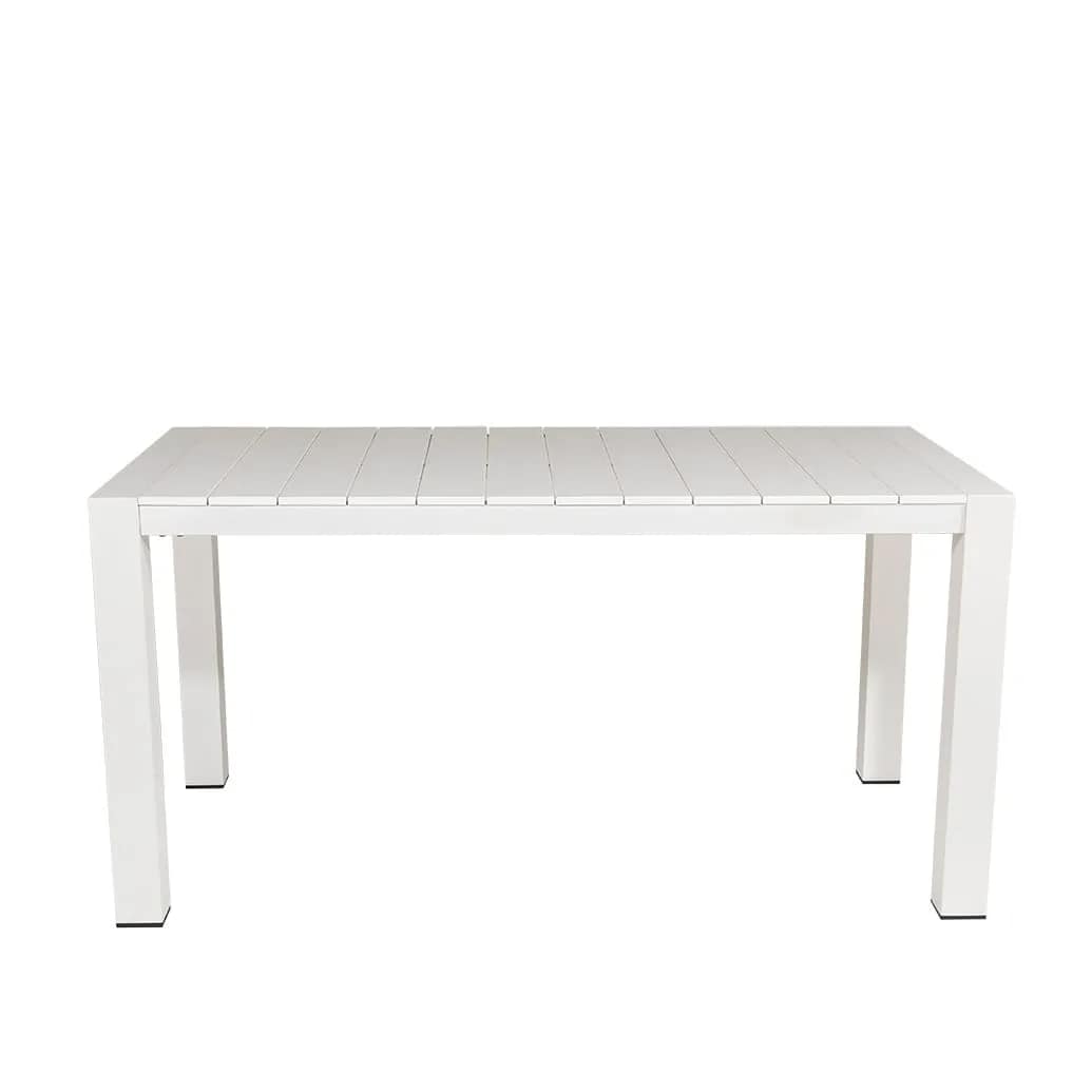 Cannes Aluminium & Polywood Outdoor Dining Table 151 x 80cm - Image 6