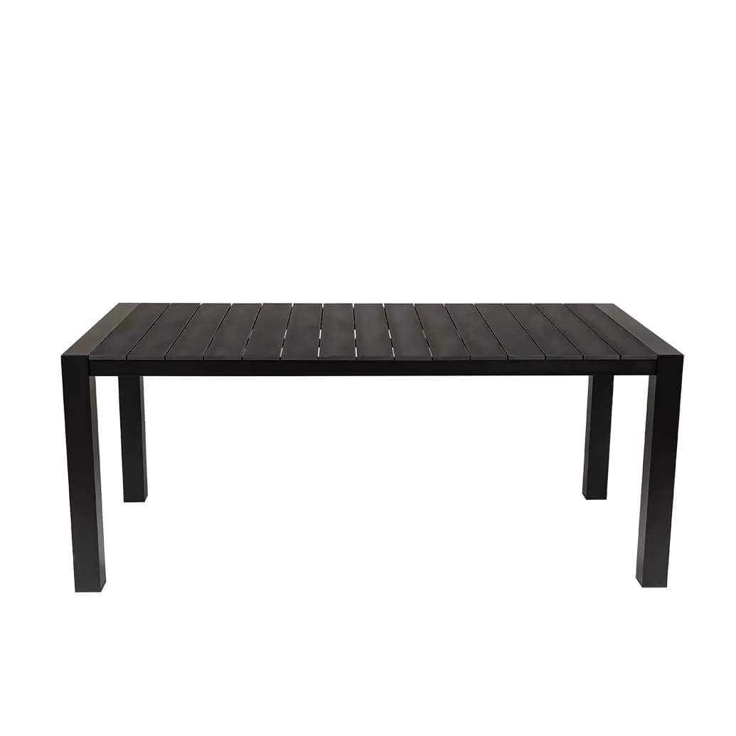 Cannes Aluminium & Polywood Outdoor Dining Table 185 x 90cm - Image 7