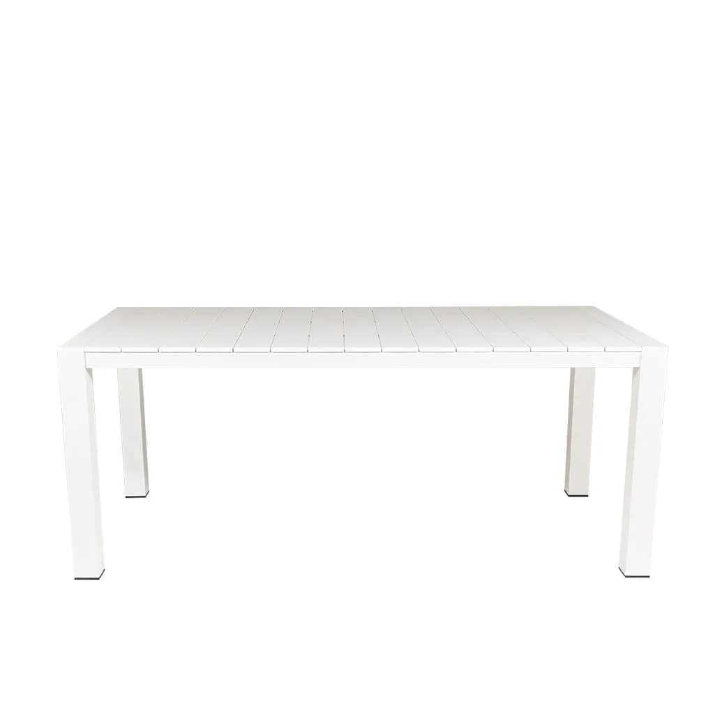 Cannes Aluminium & Polywood Outdoor Dining Table 185 x 90cm - Image 5