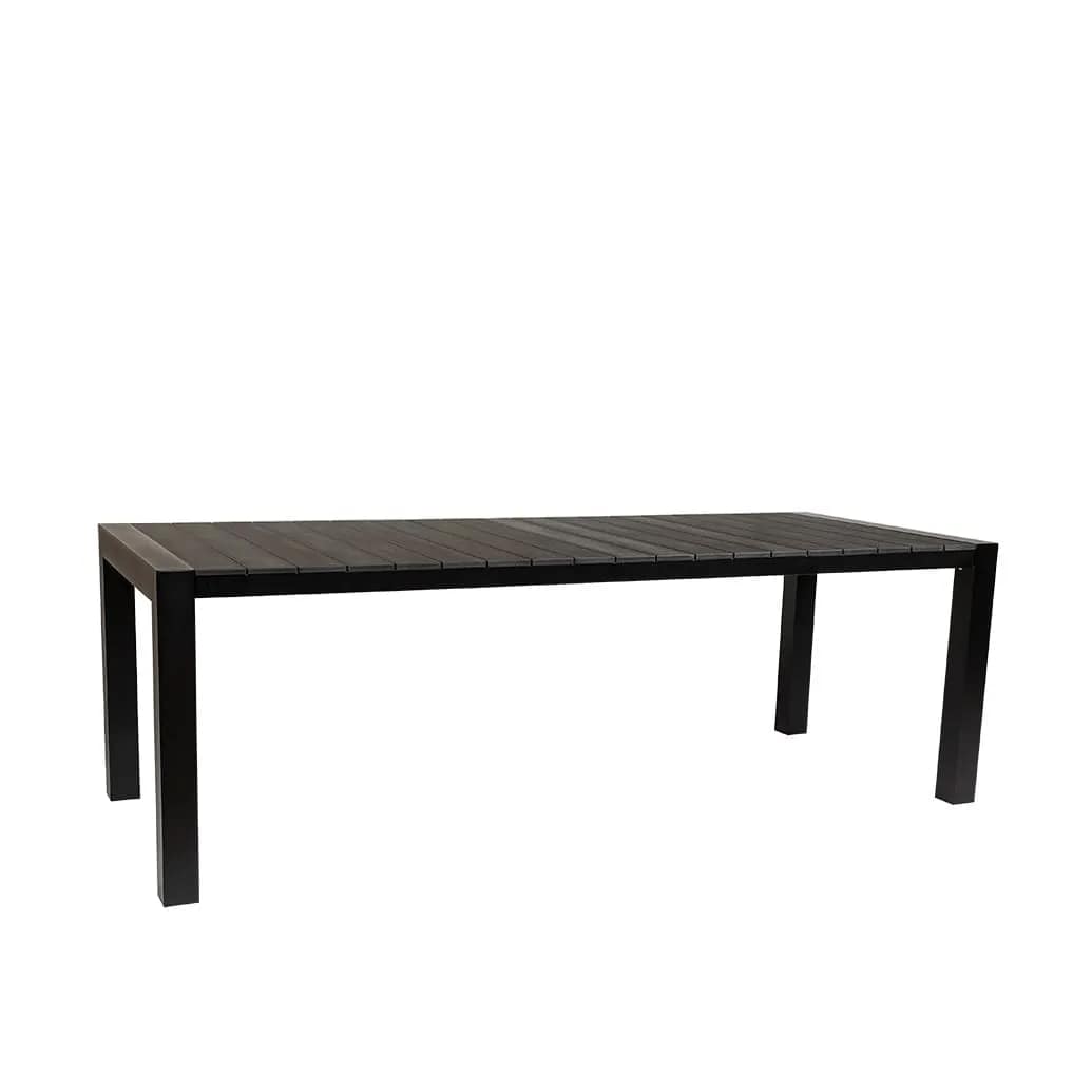 Cannes Aluminium & Polywood Outdoor Dining Table 230 x 90cm - Image 2