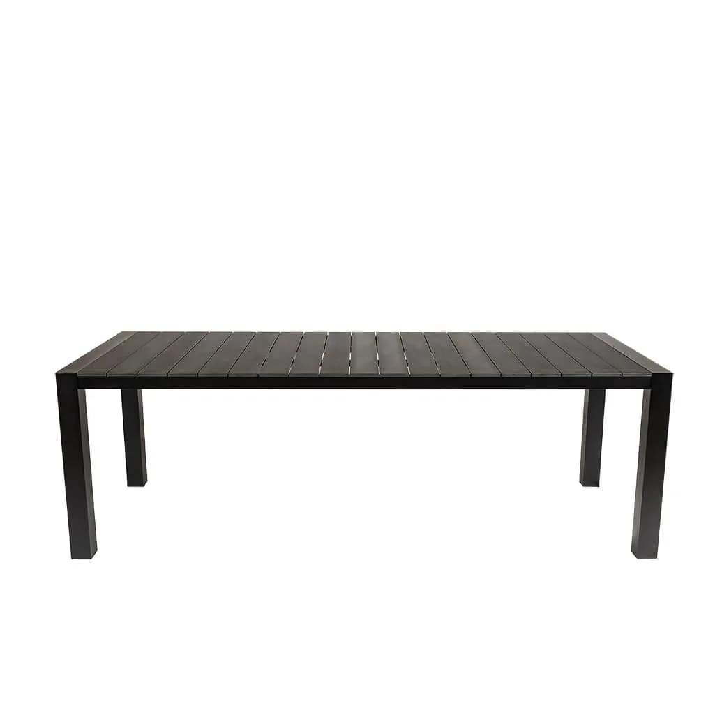 Cannes Aluminium & Polywood Outdoor Dining Table 230 x 90cm - Image 6