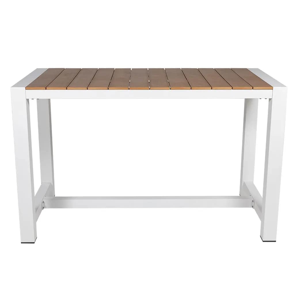 Cannes Aluminium & Polywood Outdoor Counter Table 151 x 80cm - Image 3
