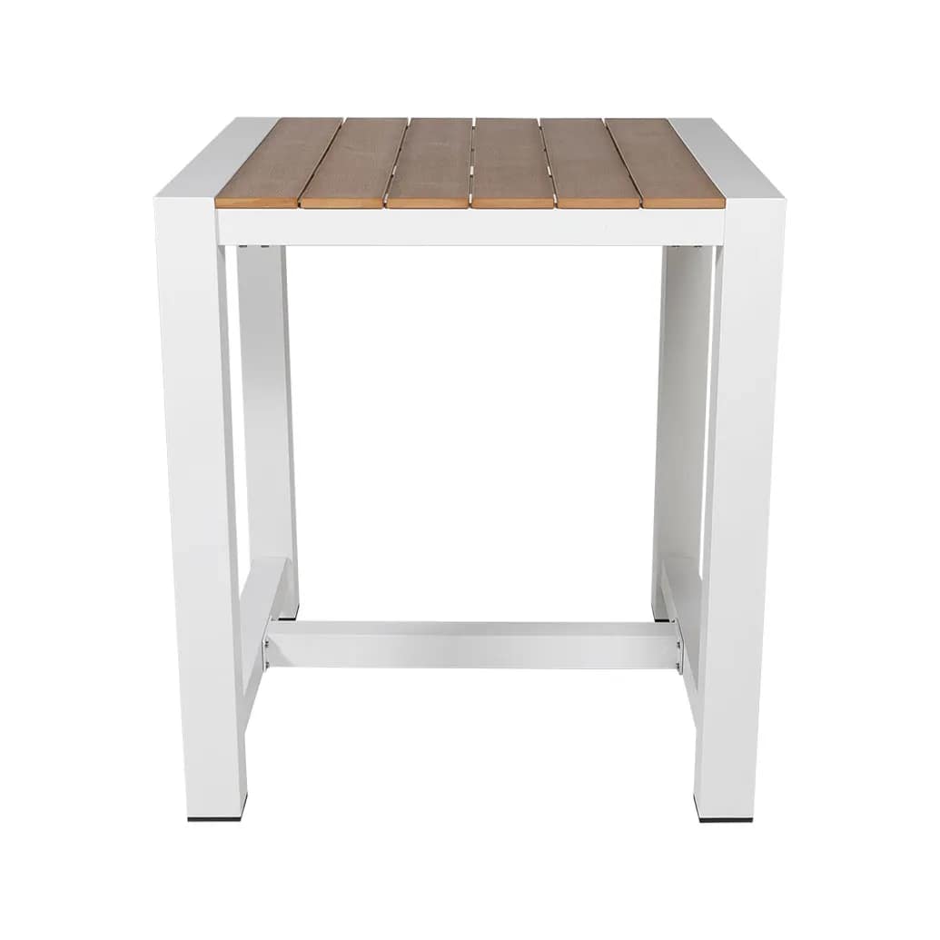 Cannes Aluminium & Polywood Outdoor Counter Table 84cm - Image 4