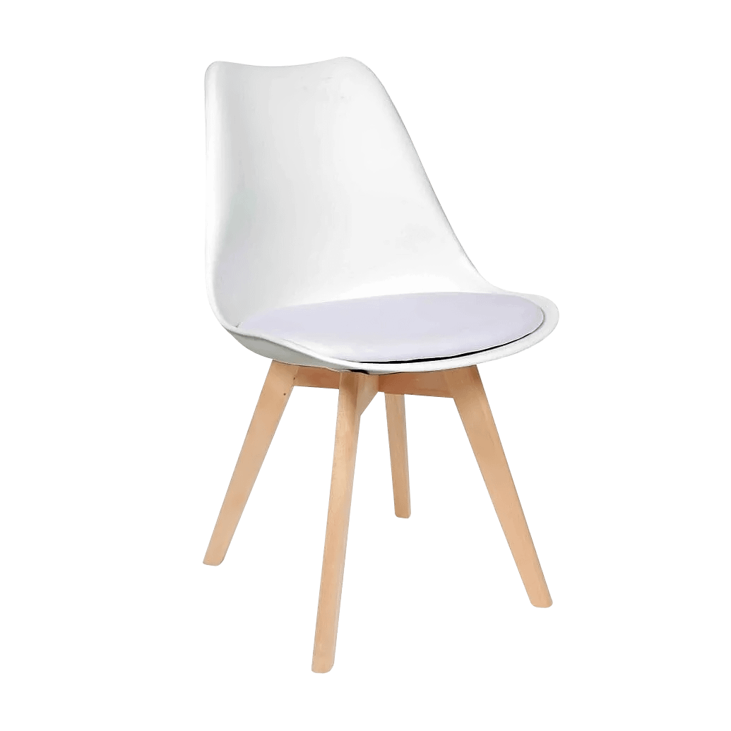 White Eiffel dining chair