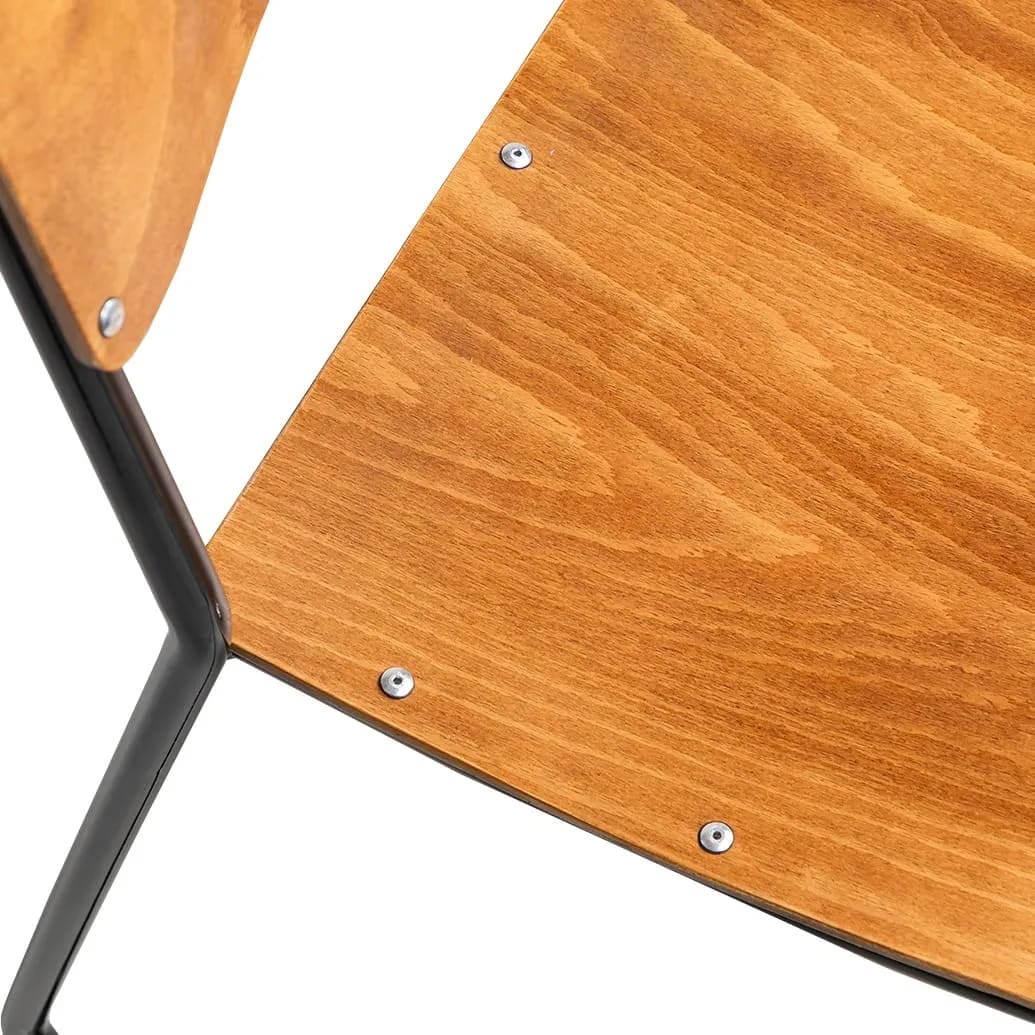 Erik Vintage School Chair - Image 4