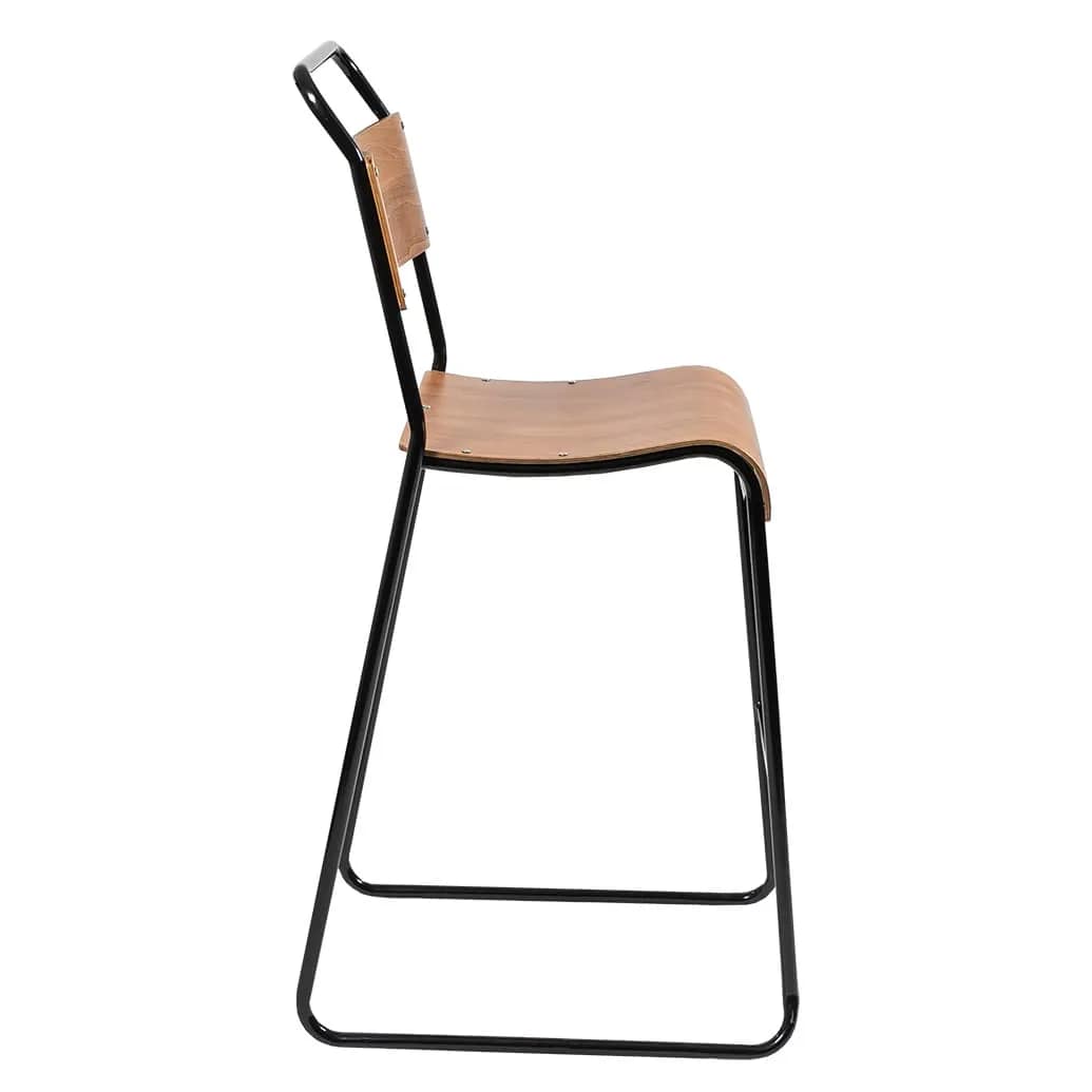 Erik Vintage School Bar Stool - Image 2