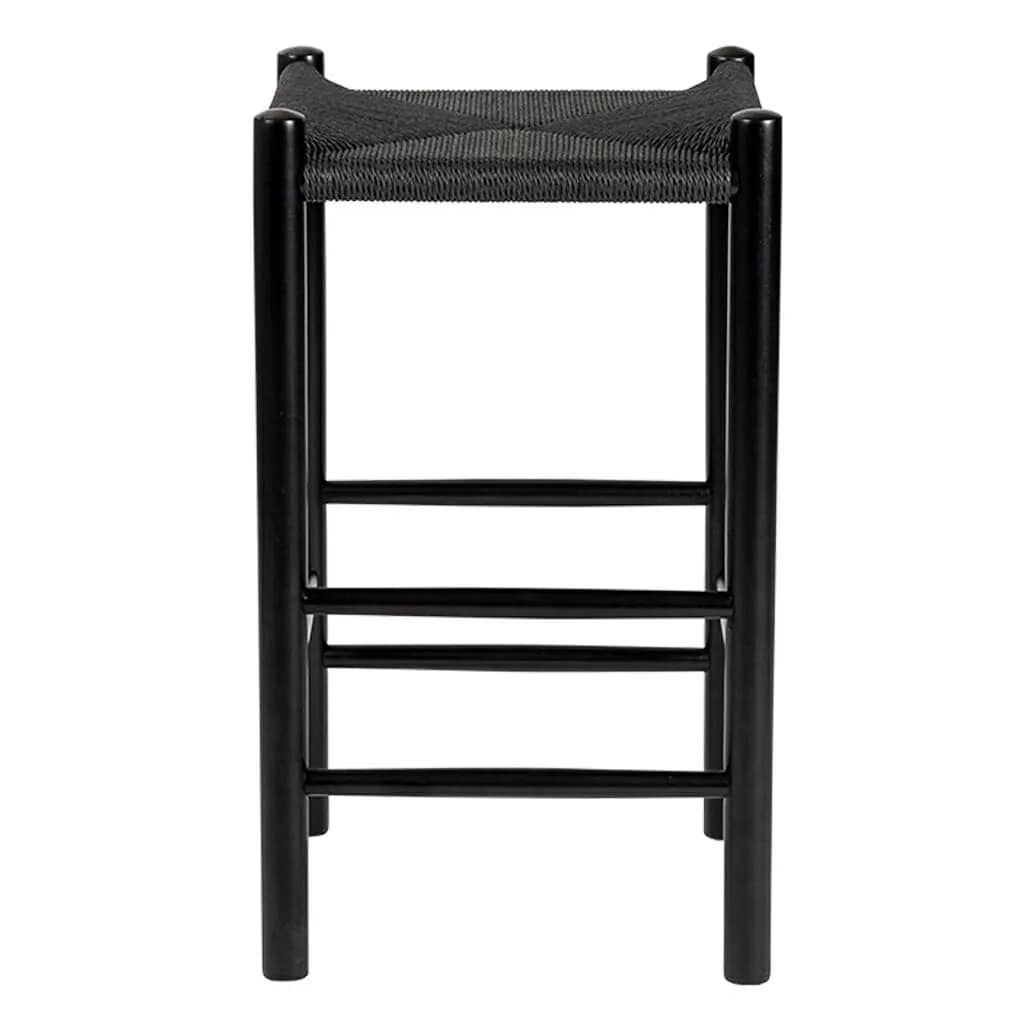 Hans Wegner Replica Kitchen Stool with Rope Seat - Image 2