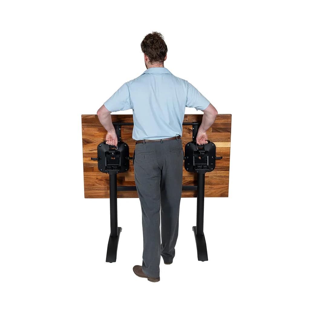 Haris Double Folding Table Base - Image 6