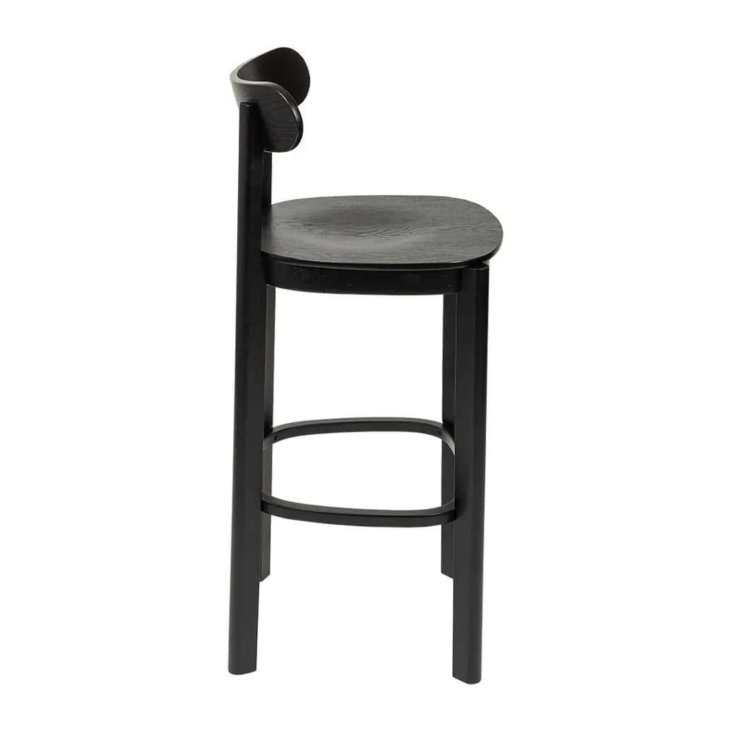 Leon Timber Bar Stool - Image 2