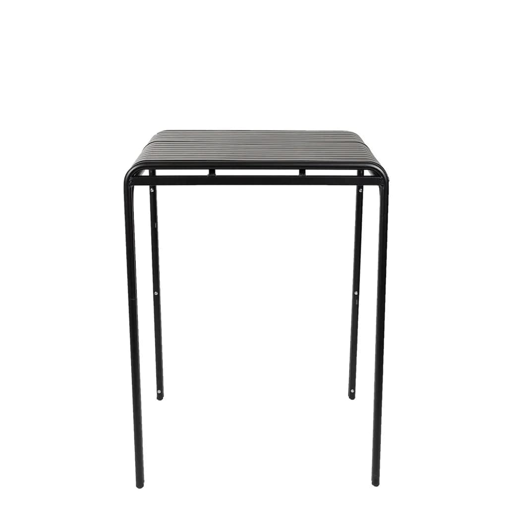 Luisa Aluminium Bar Table 80cm - Image 3