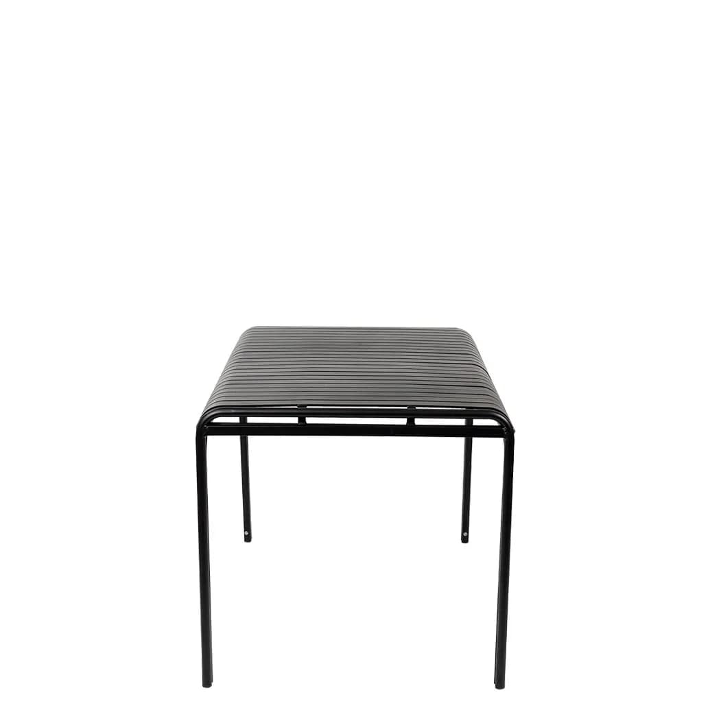 Luisa Aluminium Dining Table 120 x 80cm - Image 3