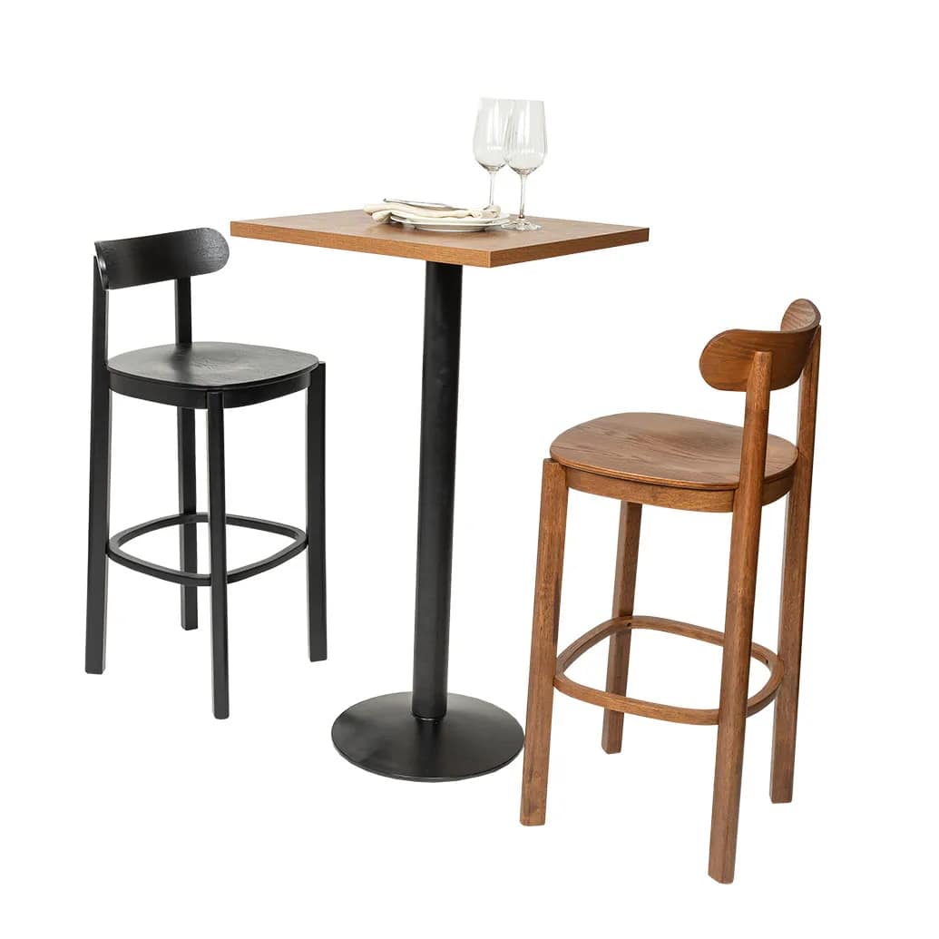 Leon Timber Bar Stool - Image 6