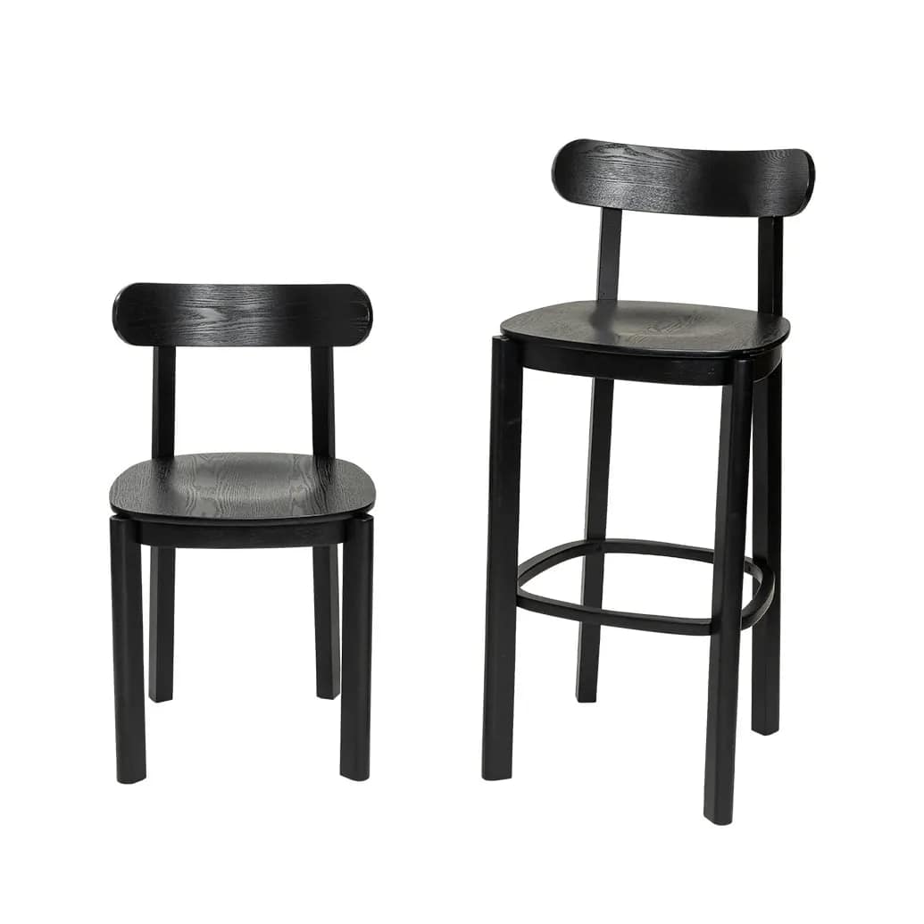 Leon Timber Bar Stool - Image 5