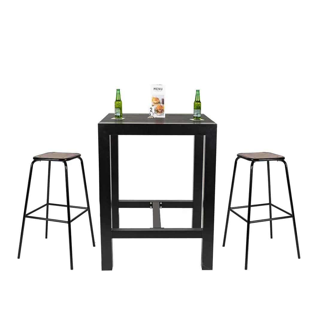 Lola Industrial Vintage Bar Stool - Image 4