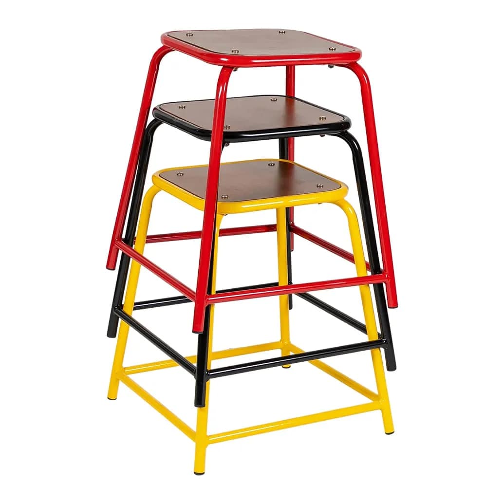 Lola Industrial Vintage Cafe Stool - Image 3