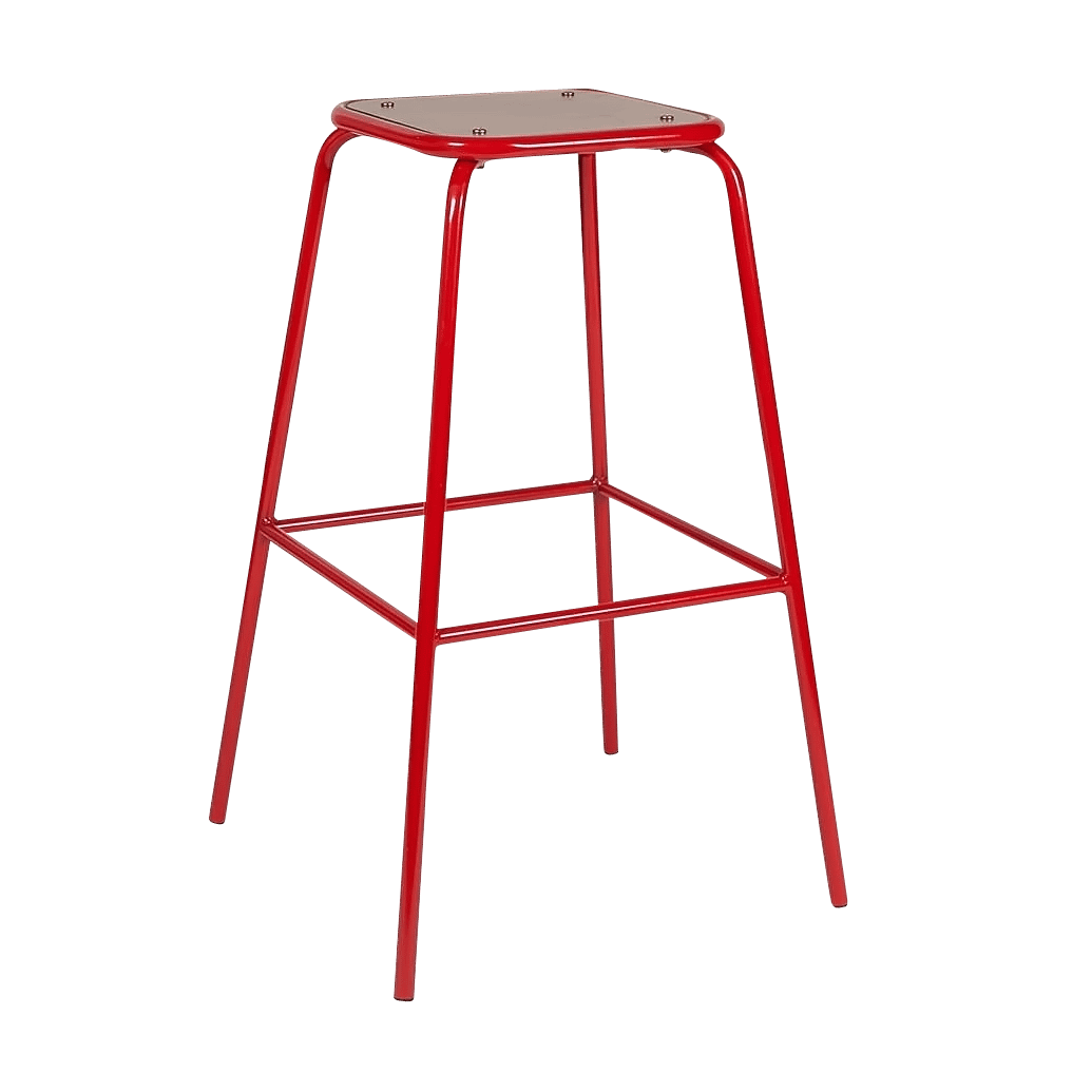 Lola Industrial Vintage Bar Stool - Image 6