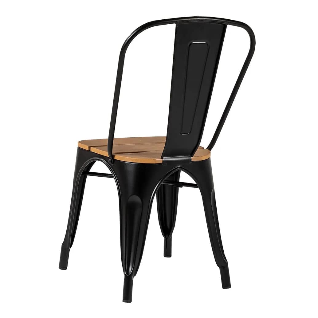 Replica Tolix E-coated Polywood Outdoor Chair - Image 3