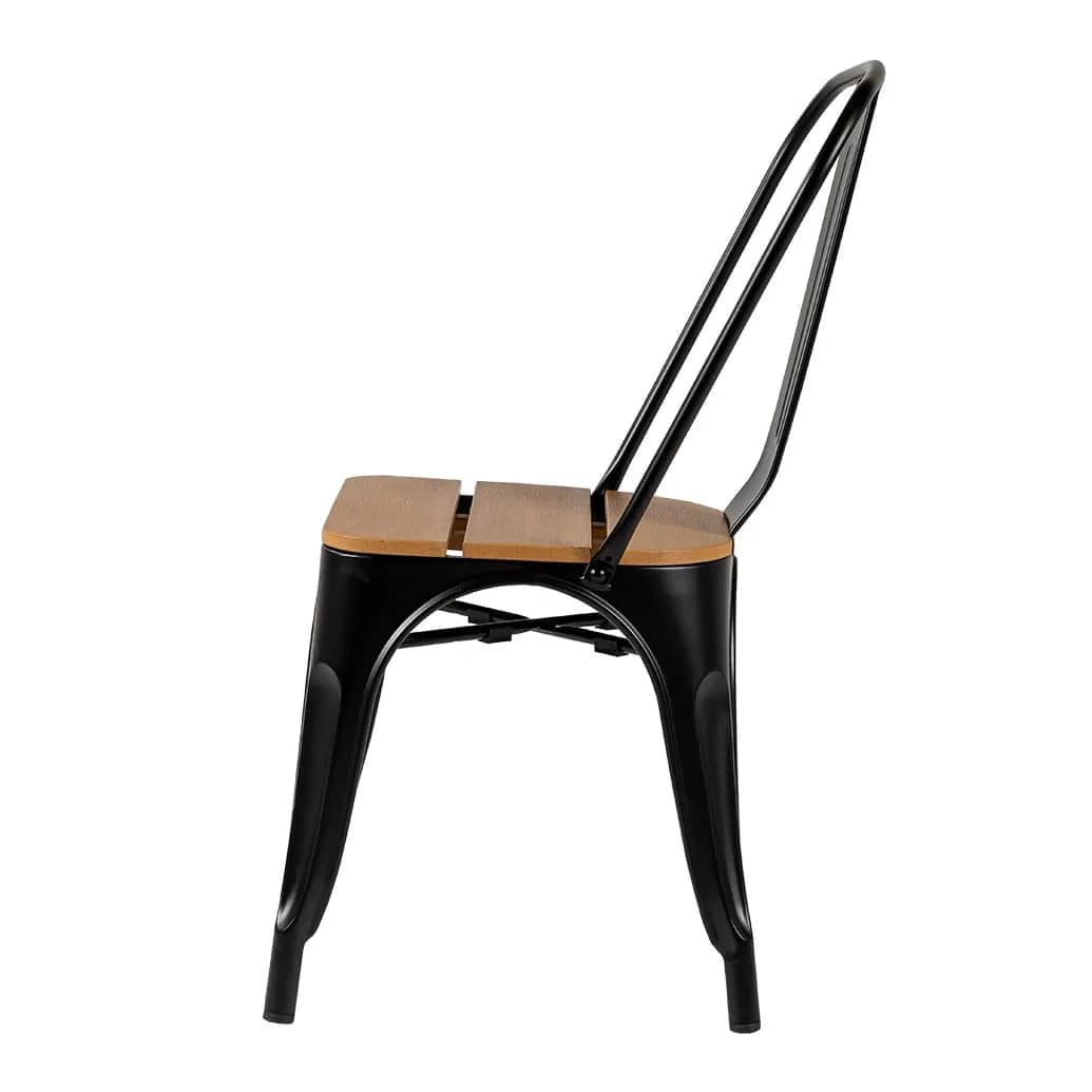 Replica Tolix E-coated Polywood Outdoor Chair - Image 2