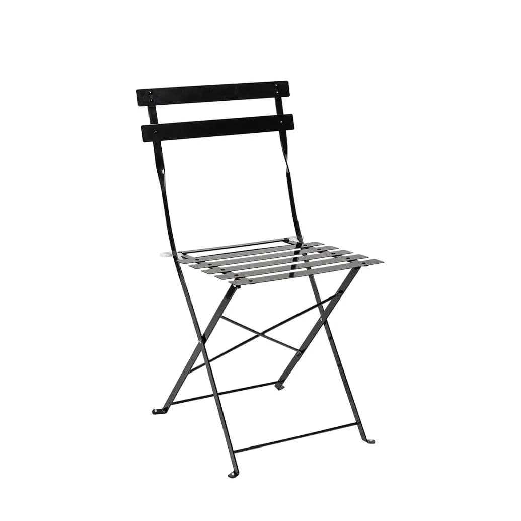 Vive Outdoor Folding Bistro Table and Chairs Set - Image 2