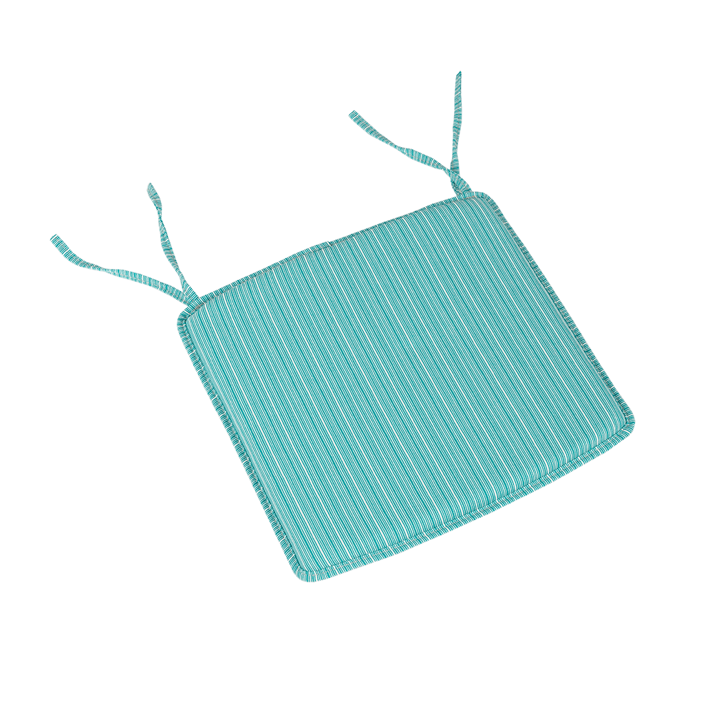 Cushion38X37-Aqua Cora Outdoor Cushion 38cm x 37cm - Image 1