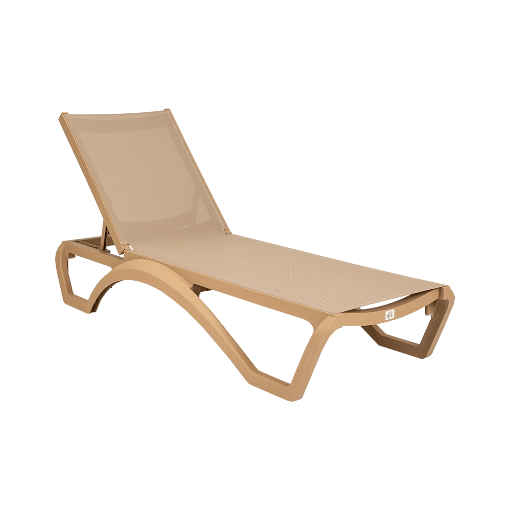 EzeSunLounger-taupe-angled-Chairforce Eze Sun Lounger - Image 1