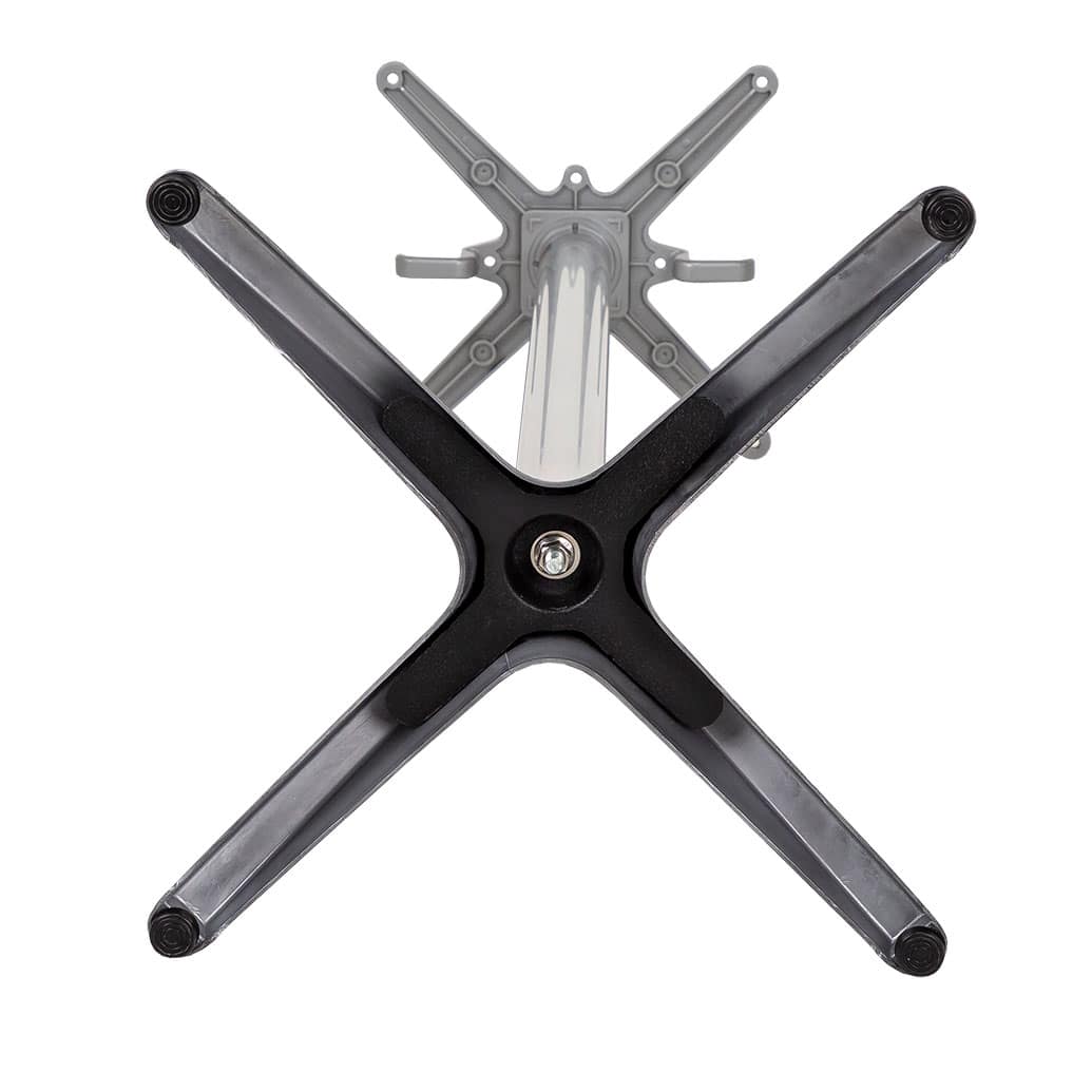 Alamo Aluminium Bar Table Base, Silver - Image 6