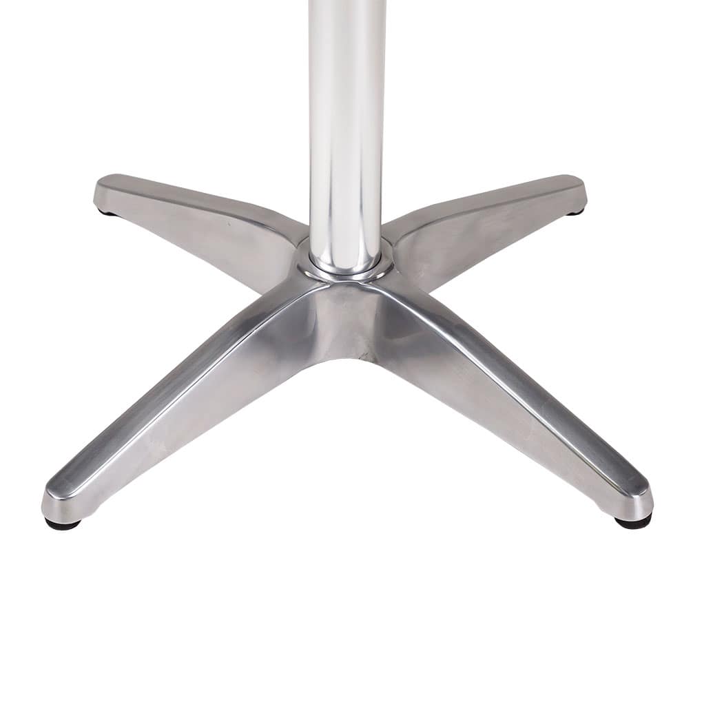 Alamo Aluminium Bar Table Base, Silver - Image 2