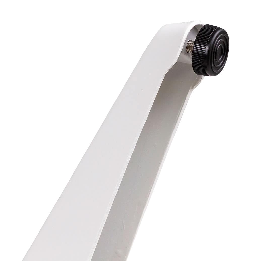 Alamo Aluminium Bar Table Base, White - Image 4