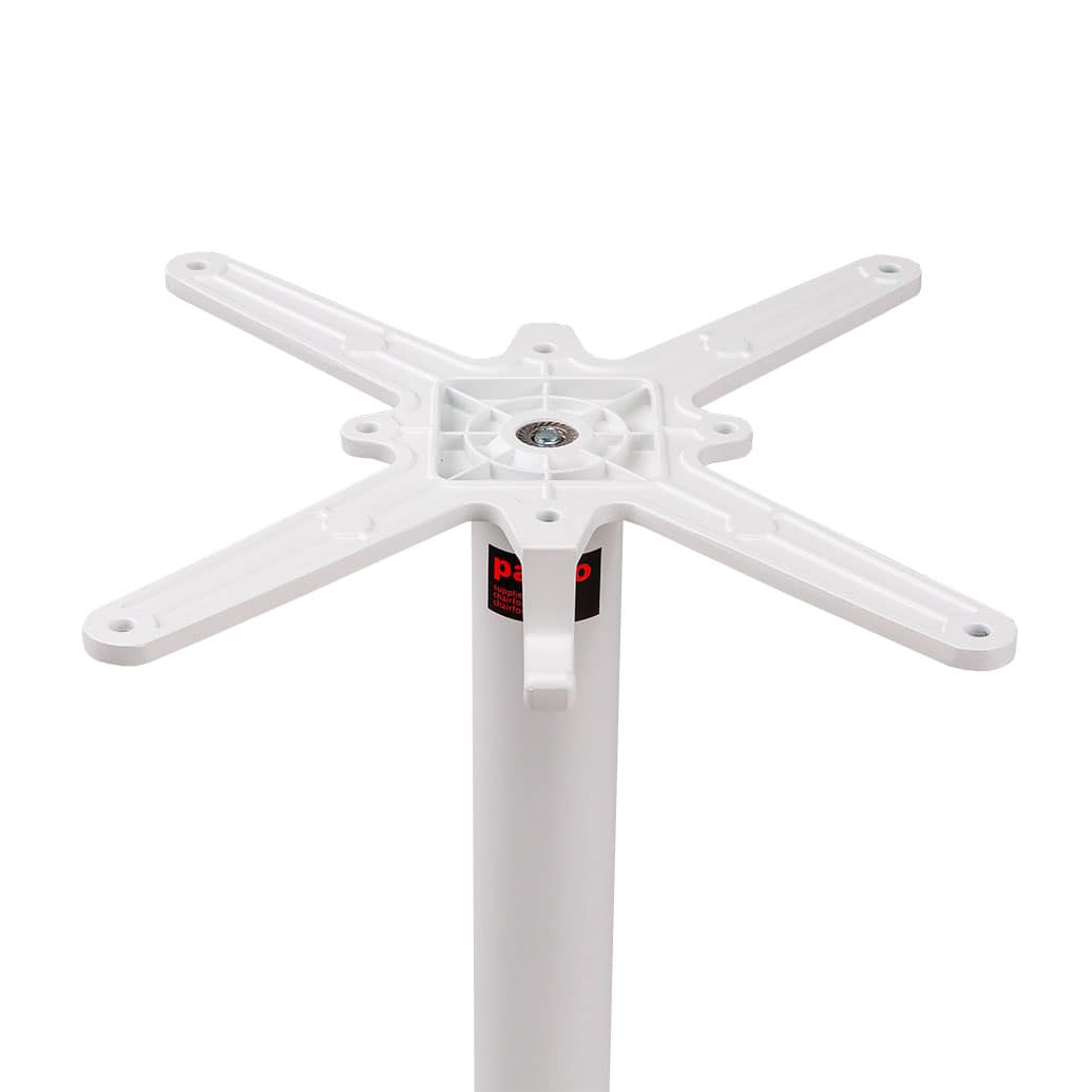 Alamo Aluminium Table Base, White - Image 3