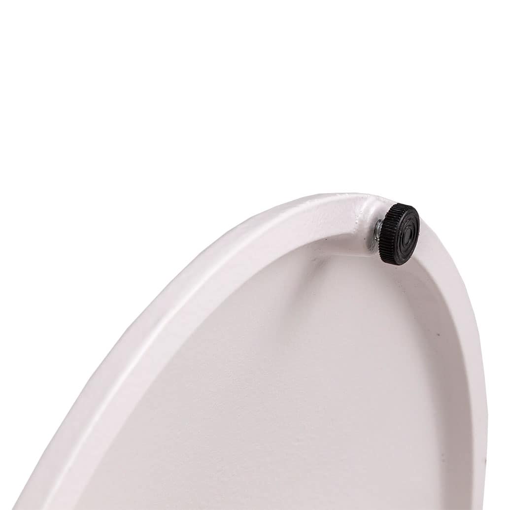 Eamon Round Table Base, White - Image 3