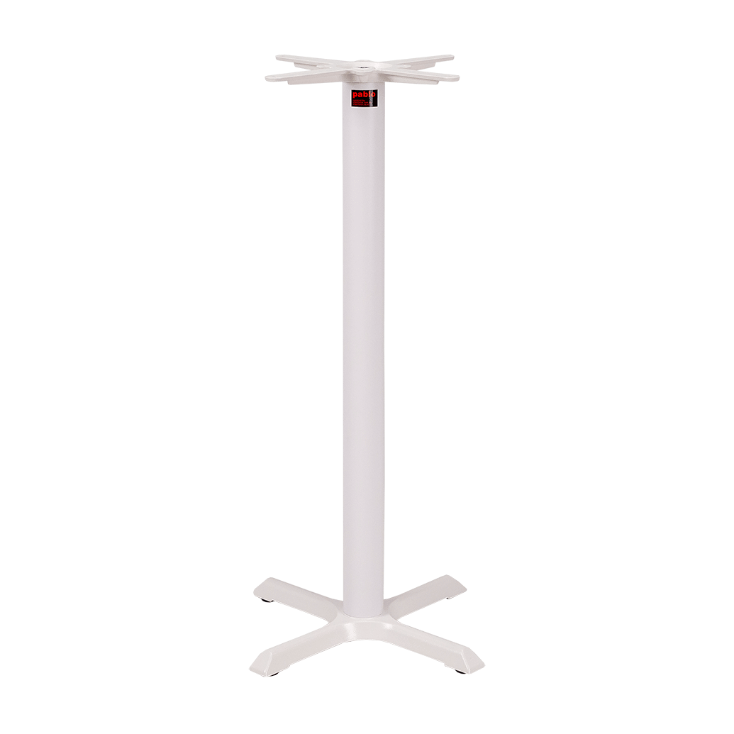 Ivan Bar Table Base, White - Image 1